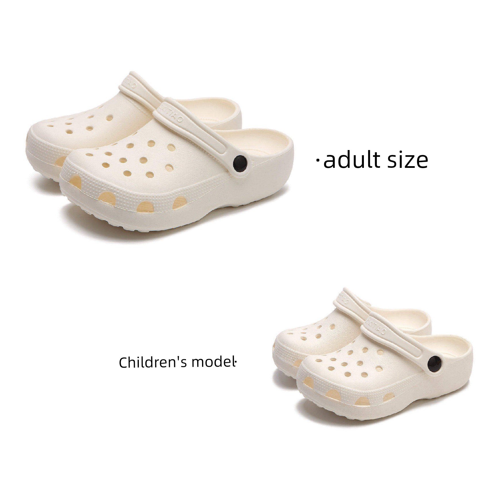 Cute Tomato-Shaped Children's Sandals for Boys and Girls, Summer Outdoor Arch Support Non-Slip Parent-Child Clogs — 2