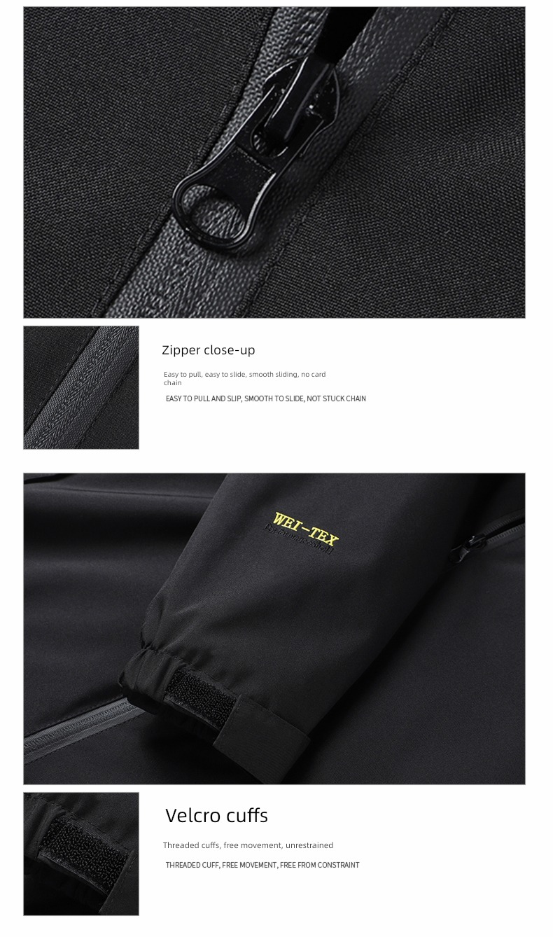 Romon autumn Hooded motion leisure time man loose coat