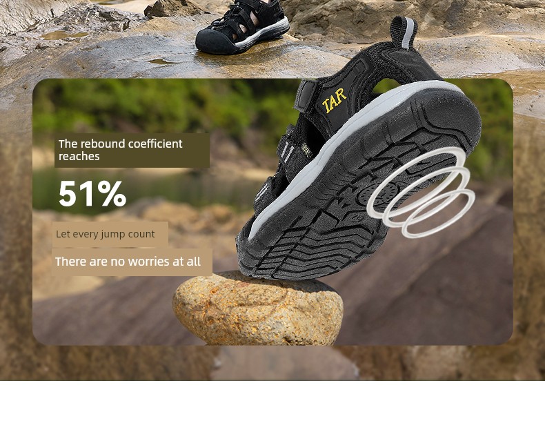 Tyrannis New Summer Sandals for Children, Outdoor Sports Shoes for Boys, Breathable Non-Slip Shoes for Girls, Water Shoes for Girls — 14