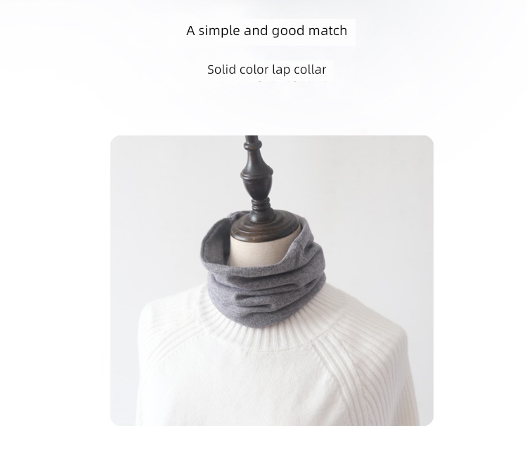 Autumn and winter Thin money men and women Condom Versatile Fake collar Neckline