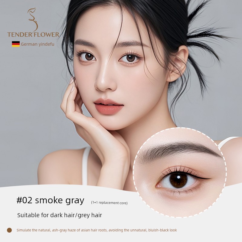 German Nenfu Eyebrow Pencil for Women Preparing for Pregnancy, Waterproof, Sweat-Resistant, Not Easy to Fade, with Distinct, Natural-Looking Eyebrows, — 7