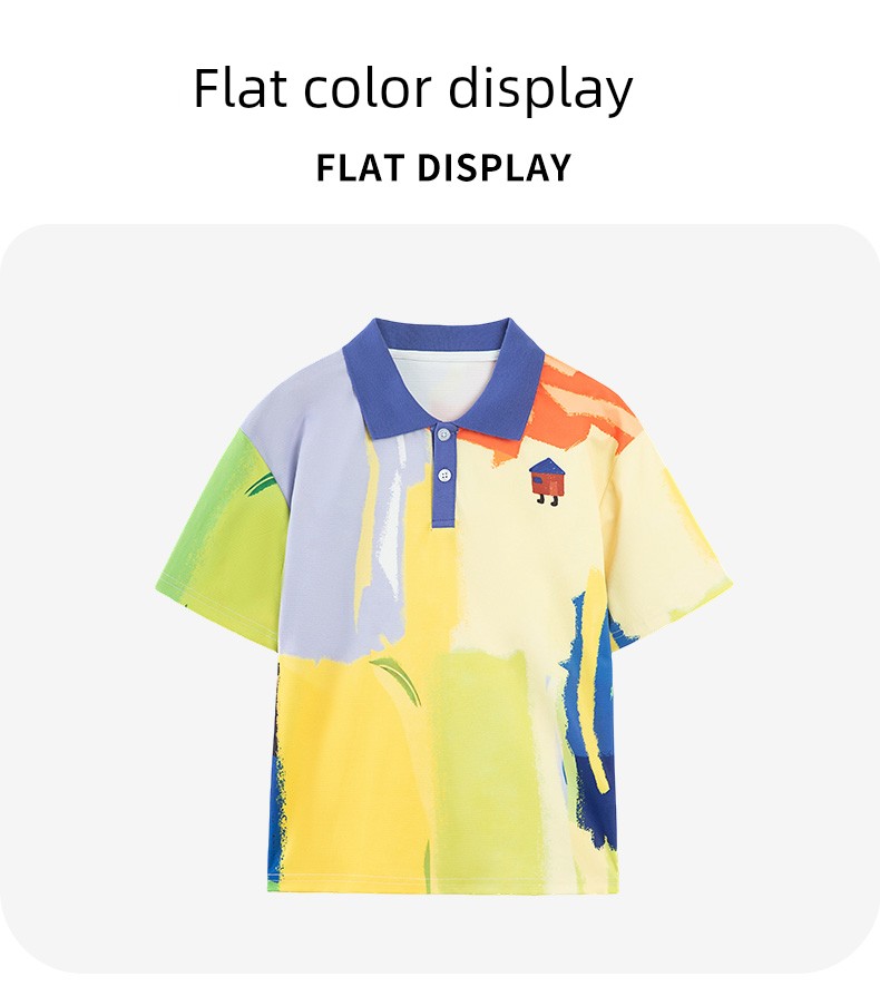 Piggy Banner Kidsren's Polo Shirt Boys' Cool Short-Sleeved T-Shirt 2026 New Style Boys' Lapel Quick-Drying Top W — 10