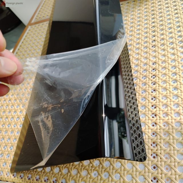 1.8MM thick L-shaped gap baffle storage board ugliness decorative baffle partition anti-cat plastic PVC white black