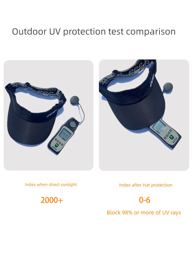 Sunscreen outdoors run breathable summer female Sun hat