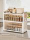 Kitchen storage racks Seasoning racks Countertop dustproof seasoning racks Multi-functional artifacts Home storage cabinets
