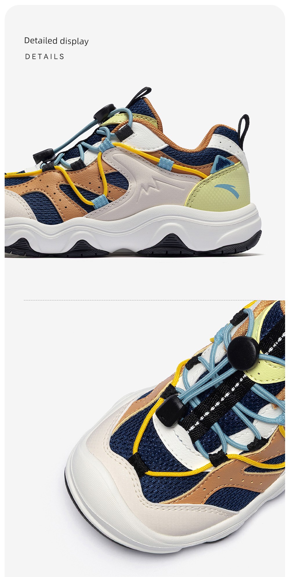 Anta Kidsren's Shoes, Kidsren's Sports Shoes, 26 Summer Hiking Shoes, Boys' Outdoor Hiking Shoes, Girls' Shoes, Casual Shoes — 12
