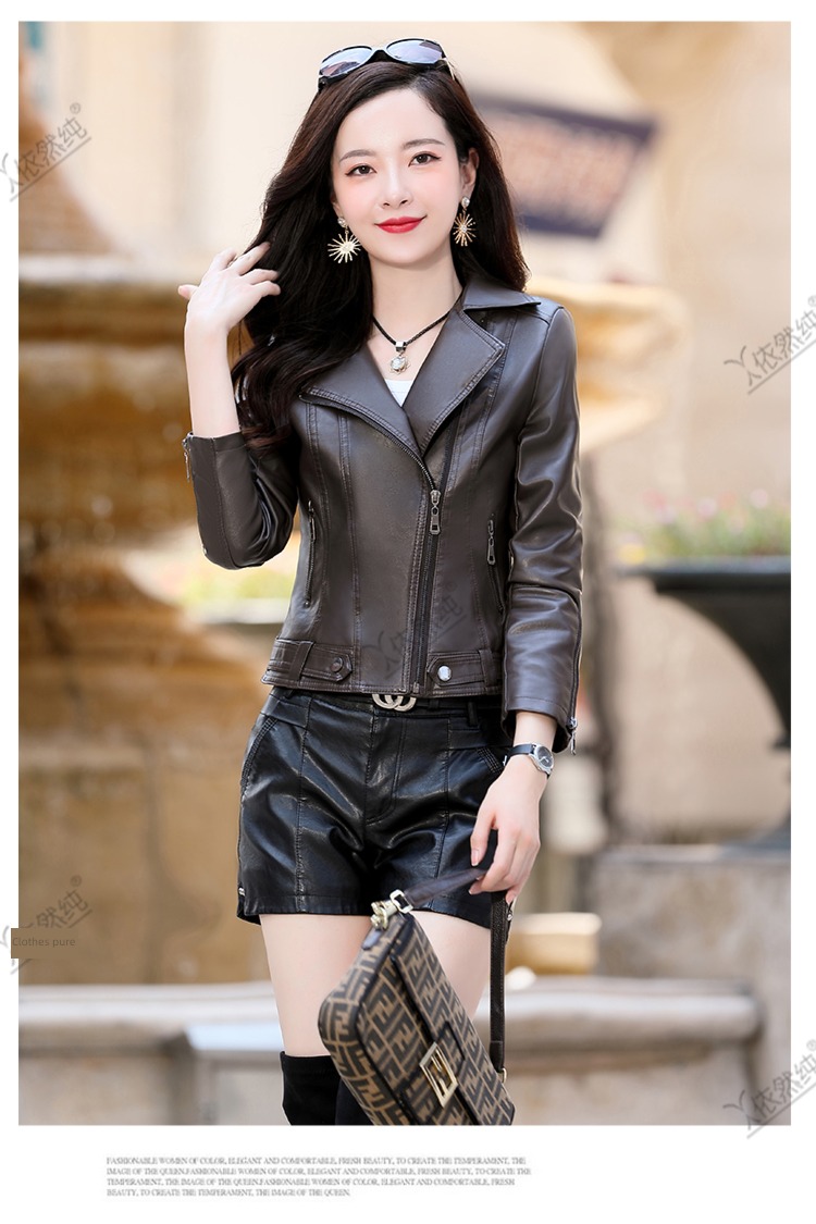 still Pure skin Women's wear spring and autumn Self-cultivation have cash less than that is registered in the accounts Jacket