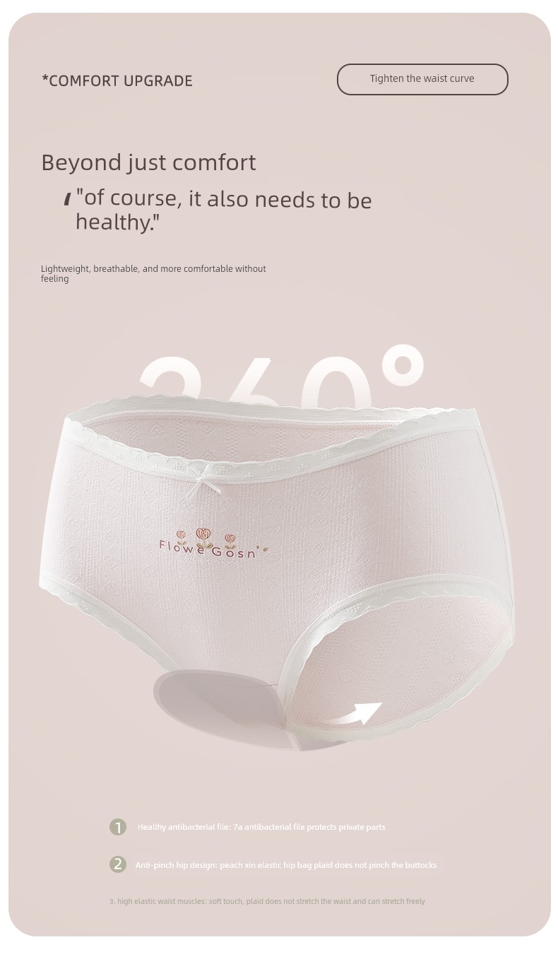 Girl Underwear Children's Development Period 10-14 Years Old Young Adult Primary School Junior High School Students Pure Cotton Summer Kids Briefs — 12