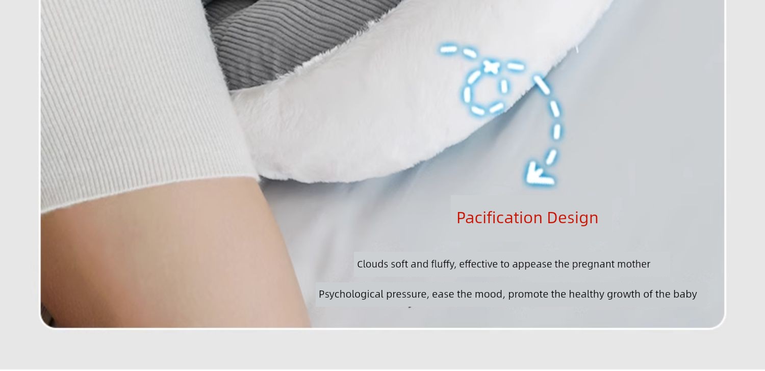 Side Pillow Belly Support U-Shaped Dedicated Product Waist Support during Pregnancy — 6