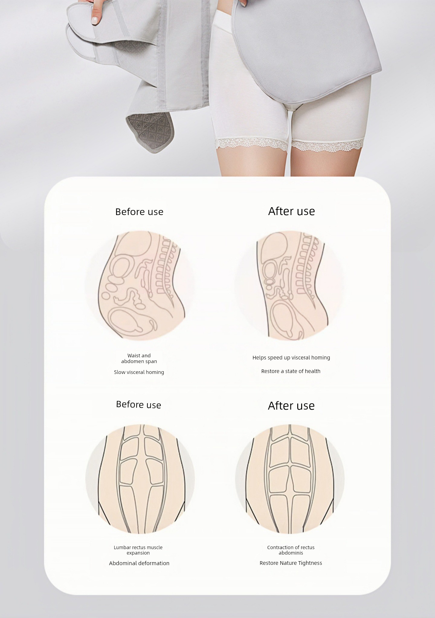 Sidali Fall and Winter Pure Cotton Confinement Postpartum Belly Band — 12