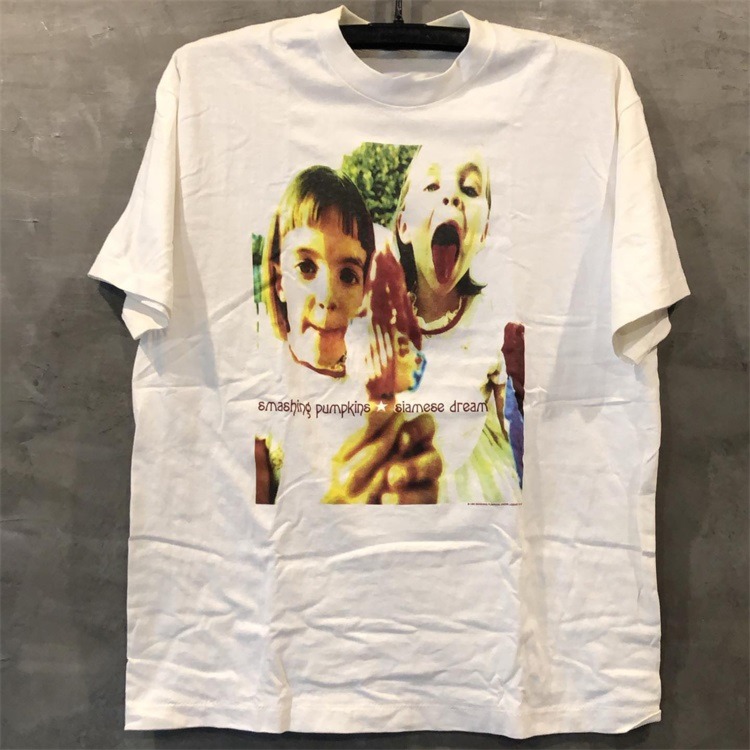vintage Pumpkin band Retro lovers Short sleeve