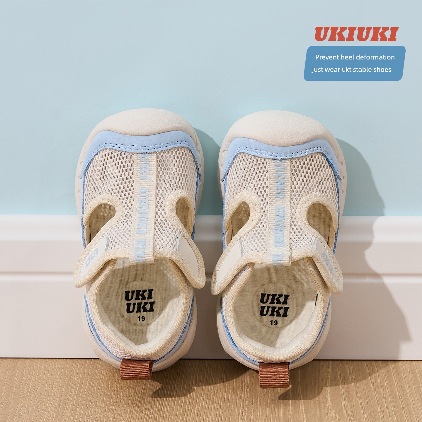 Ukiuki Baby Toddler Shoes, Wide-Fit Children's Shoes for Infants and Toddlers, Boys' and Girls' Sandals, Wide-Fit Barefoot Breathable Functional Shoes — 8