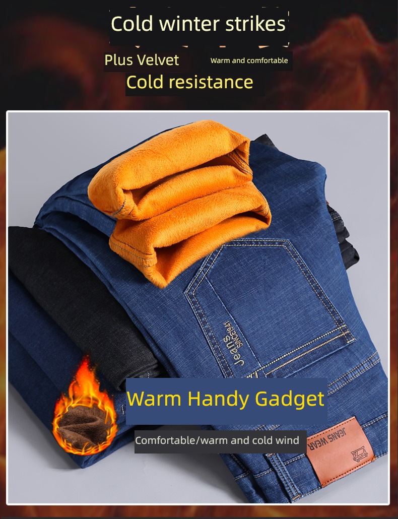 dad 40-50 year Middle aged and elderly Plush Jeans