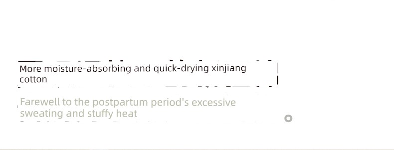 Sohiwoo Postpartum Clothing Autumn and Winter Style Pure Cotton Sweat-Absorbent Pajamas for Pregnant Women Special Postpartum Nursing Home Clothes — 28