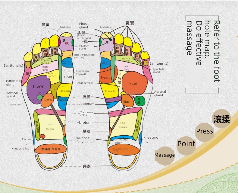 cheerful Wind and fire wheel small-scale household foot Massager