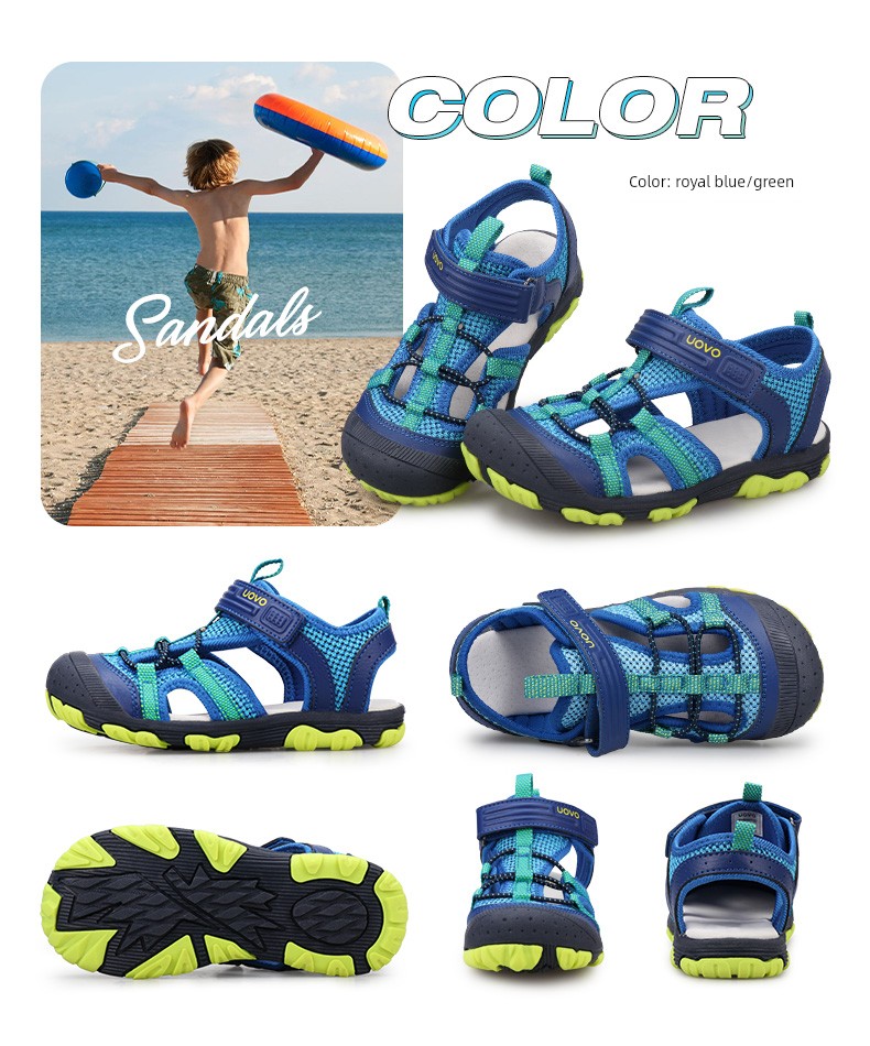 UVO Children's Sandals Summer Closed-Toe Baby — 10