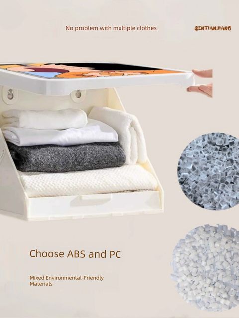 Seal-free back glue bathroom mural storage box folding cabinet installation special markless glue sticker single installation