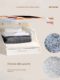 Seal-free back glue bathroom mural storage box folding cabinet installation special markless glue sticker single installation