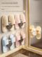 Bathroom slipper rack without punching wall hanging shoes storage rack entrance toilet door entrance door hook