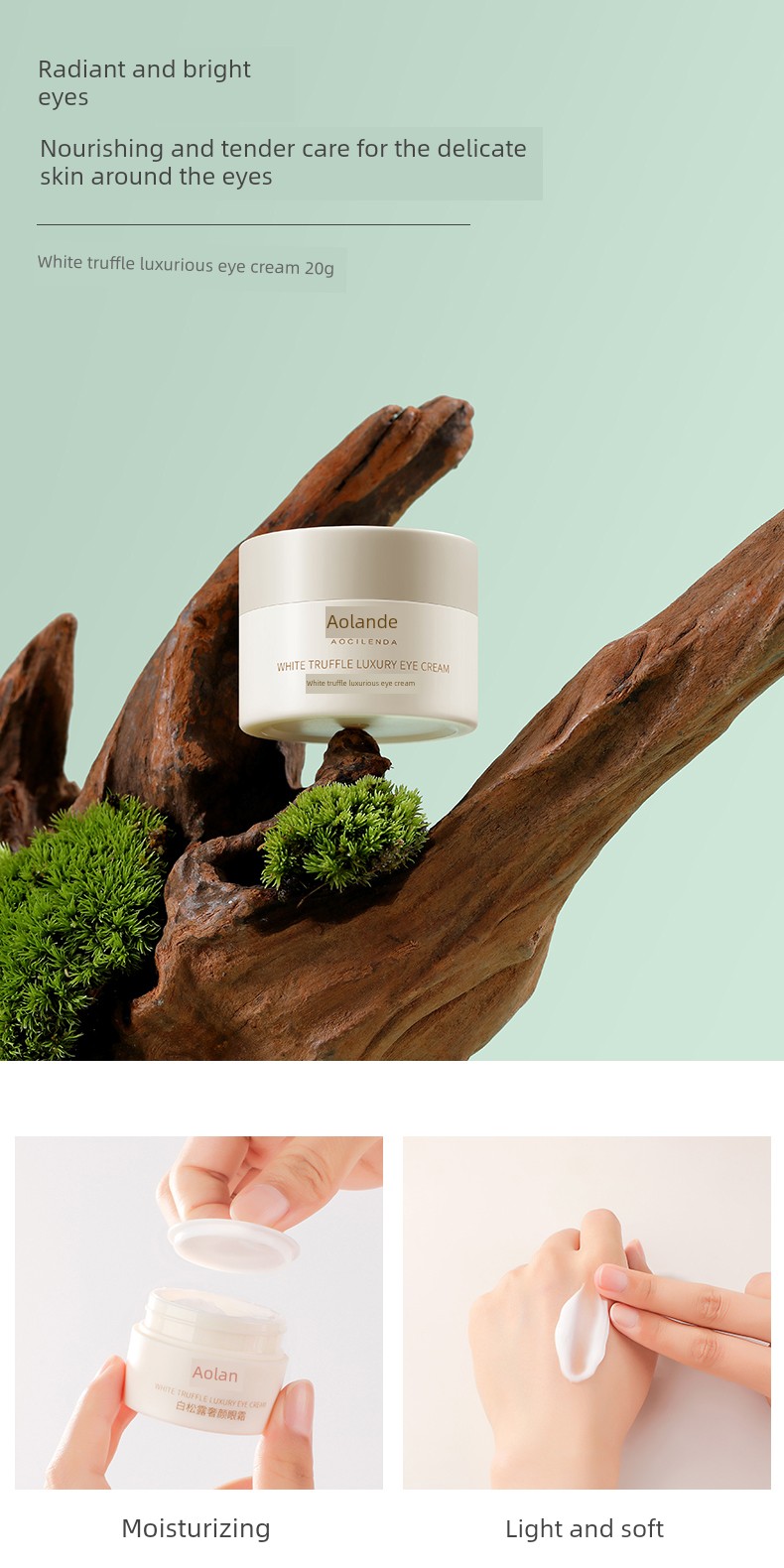 Aolan Dai's White Truffle Set Can Be Used for Pregnancy Preparation, Specifically for Skin Care, Moisturizing, Hydrating Lotion, and Essence Skin Care Set — 9