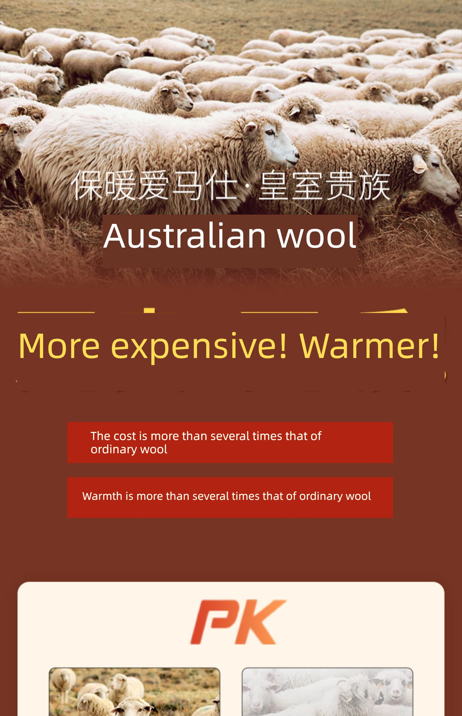 Meiya Ting High waist silk Derong Wool cashmere Warm pants ma'am Interpenetrating Plush thickening Lay a foundation Autumn trousers winter