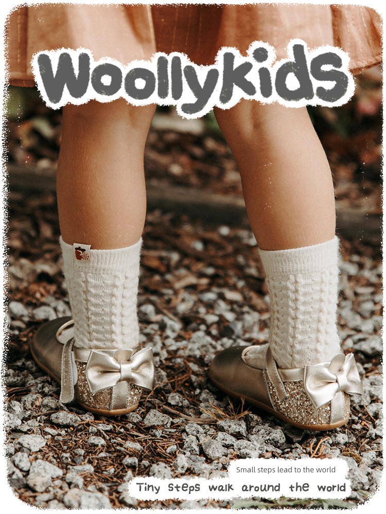 Woollykids Australian Genuine Leather Toddler Shoes for Girls, Princess Arya Non-Slip Leather Shoes for Girls — 2