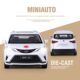 黑曼巴1:24丰田格瑞维亚MPV开门声光回力避震合金车模型玩具摆设