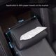 Car tissue box armrest box seat paper hanging car napkin bag paper storage car high-end sense