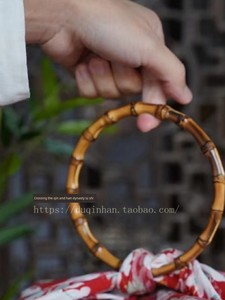 Du Qin Han Wrapping Cloth Accessories Bamboo Ring Bamboo Ring Handle Bamboo Handle Mid-Autumn Festival Dragon Boat Festi