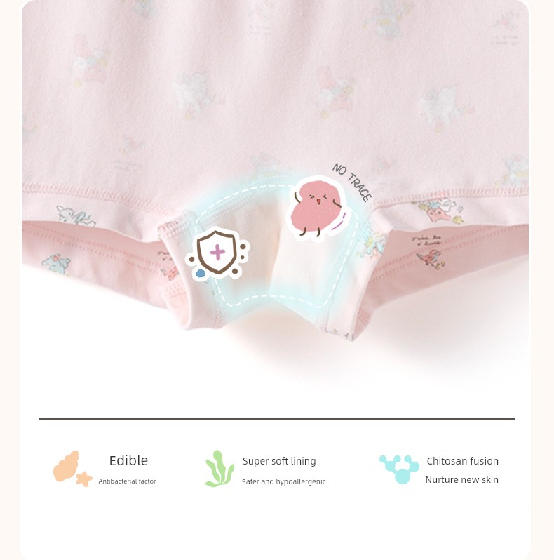 Little Black Cotton Panties for Babies and Girls in the Year of Birth — 5