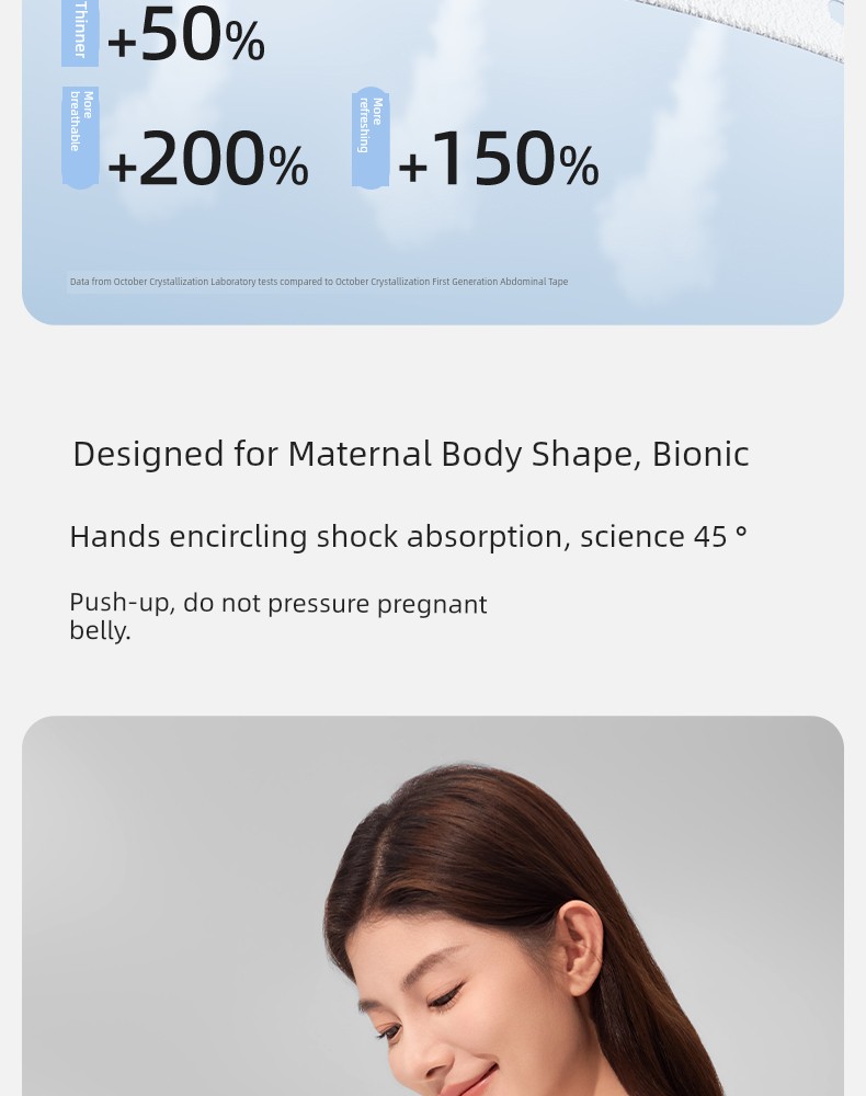 October Crystalline Late Pregnancy Multi-Functional Minimalist Abdominal Belt — 13