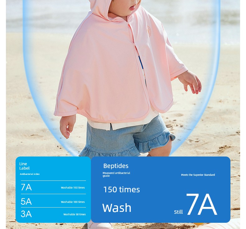 Beipisi Summer Ice Silk Shawl Children's Sun Protection Clothing — 23