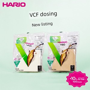 [Flagship Store] Hario Coffee Filter Paper Fan-Shaped Hand Filter Paper V60 Coffee Filter Paper Coffee Filter Bag VCF