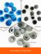 Drill tail screw waterproof cap hexagonal dovetail self-tapping nail color steel resin tile nail plastic protective cap wide edge free shipping