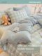 Four-piece bed sheets and quilt covers summer student dormitory single bed three-piece set non-complex pure cotton 2025 new model