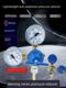Sunrise Weixing Small Drop-proof Oxygen Propylene Pressure Reducer Pressure Gauge Argon Carbon Dioxide Pressure Reducer