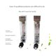 Yantai Fushan Flow Meter 701HB Series 5-2 Glass Rotor Flow Meter Gas Liquid Float Flow Meter