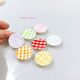 Mini plate large collection dollhouse home decoration dessert plate mini food play scene accessories