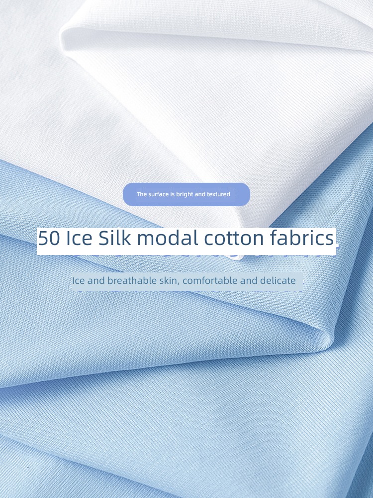modal  Bear Put on your clothes Ice feeling Half sleeve T-shirt