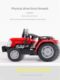 Tractor children's toys little boy alloy simulation model farm harvester transportation engineering vehicle car decoration