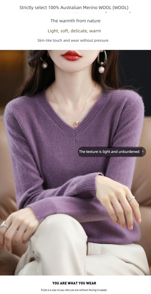 100% Autumn and winter easy Condom Long sleeve pure cardigan