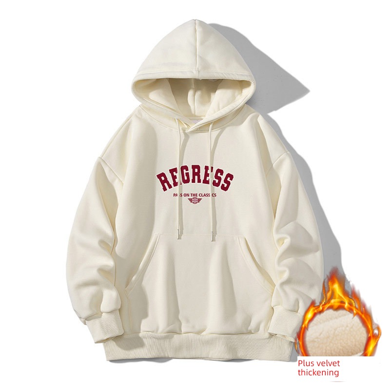 Maiteyou Autumn and winter Hooded easy lovers Sweater
