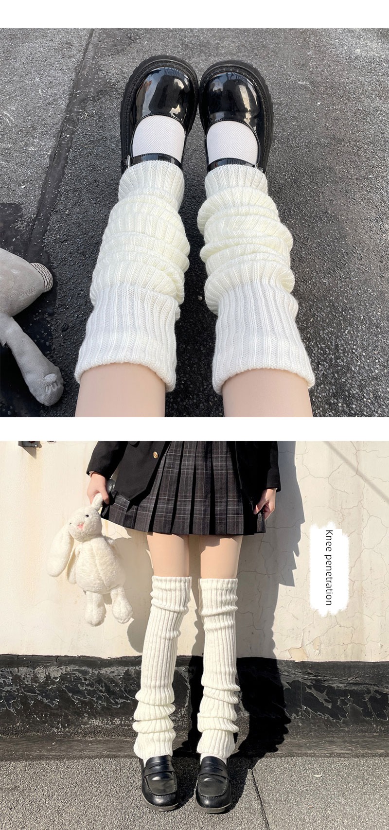 Autumn and winter solar system knitting keep warm lolita hottie socks