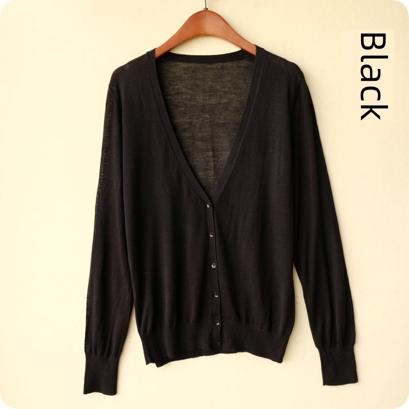 External order Tail goods ultrathin paragraph Hemp silk knitting Cardigan summer wear