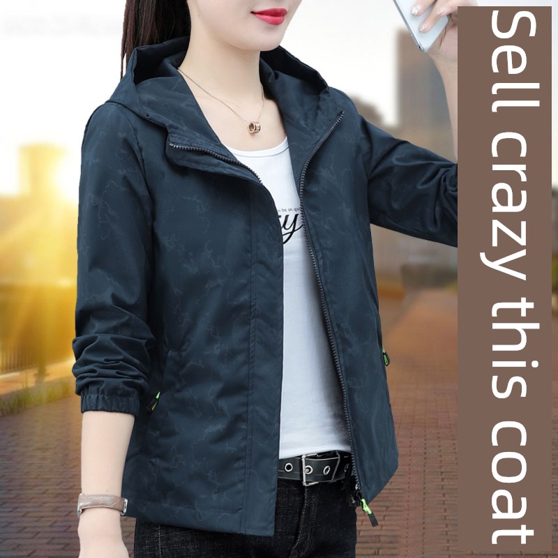 Good morning! spring ma'am Hot money mom Versatile short coat