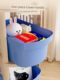 Schoolbag storage rack movable trolley book storage tool for home multi-layer office desk storage rack