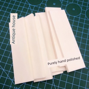 Cow Bone Slices 80×23×7 Mm, Various Specifications, Knife Handle Inlay, Birdcage Door Flower Carving Material, Furnitu