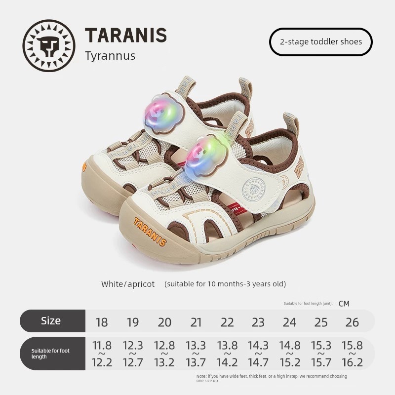 Tyrannis Summer New Cute Claw Series Toddler Sandals for Boys, Anti-Kick Functional Shoes, Breathable Girls' Shoes — 5