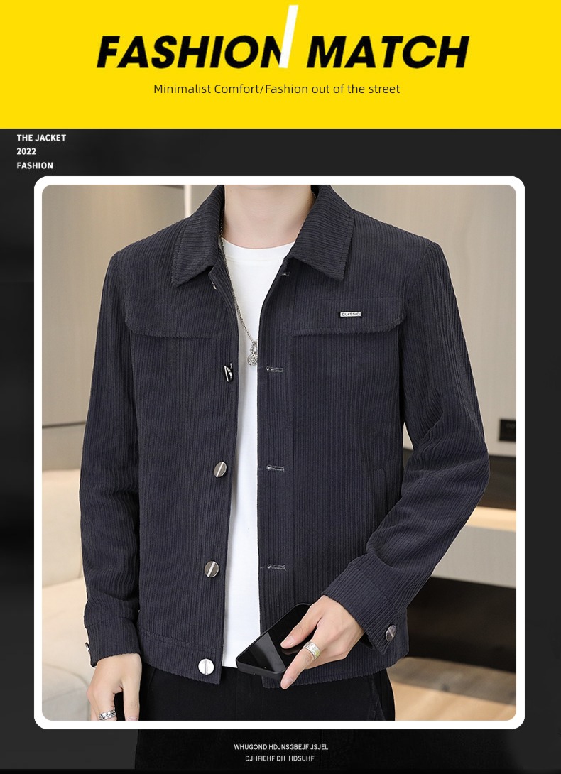 have cash less than that is registered in the accounts Autumn and winter Light luxury Woollen cloth jacket man loose coat