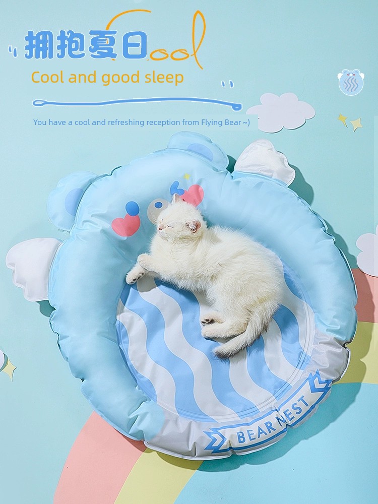 貓咪冰墊寵物涼蓆貓墊子睡覺用夏天涼窩狗狗睡墊狗窩夏季涼墊貓窩